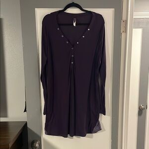 Adore Me Purple Long Sleeve Women's Top